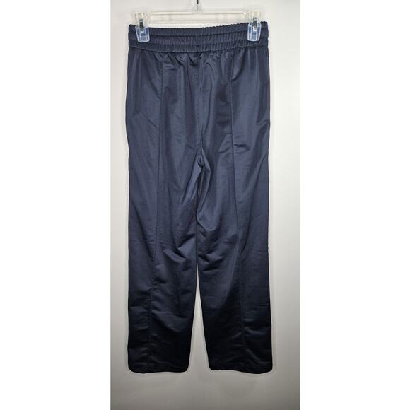 A/X Armani Exchange Womens Track Pants XS Black Red Logo Snap Up Leg Side Stripe - Picture 9 of 16